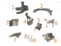 фото thumb №11, Honda accord 6 vi 1.8 кронштейн кронштейн двигуна трос