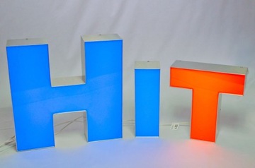 Блок 3D светодиодная подсветка БУКВЫ 50см