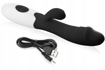 WIBRATOR ORGAZMOWY Z ŁADOWARKĄ USB - 30 FUNKCJI