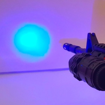 KARABIN NA KULKI M4A1 AMERYKAŃSKI REPLIKA ASG SNAJPERKA CIĘŻKA + LATARKA