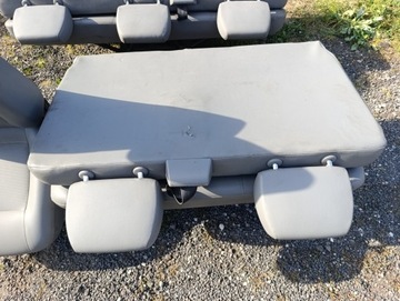 фото thumb №14, Vw t5 комплект сидінь другий i третій ряд/ 2 3 ряд jasnoszara skaja