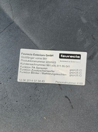 фото thumb №7, Porsche 911 991 бампер передний