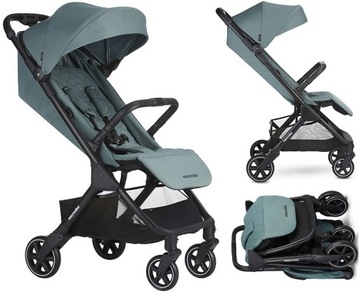 Easywalker Jackey SET Forest Green коляска + сумка + москитная сетка