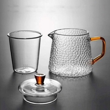 Чайник из боросиликатного стекла