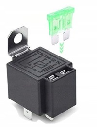 Купить 2x реле автомобильный 12v 30a с предохранитель + разъём 5pin, фото thumb