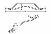 фото thumb №2, Набір монтажний гальмівних колодок dacia logan ii logan mcv