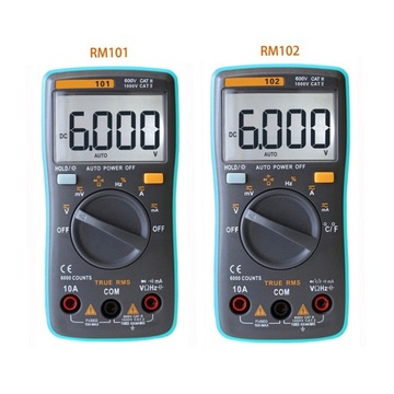RICHMETERS RM102 Prawdziwy RMS Wielofunkcyjny LCD