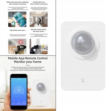 Датчик движения .4G WIFI, для TUYA, помощника