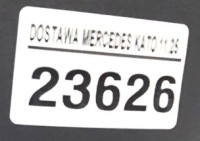 Защита молдинг под фара левый перед mercedes actros mp4 a9608840558 Недорого, фото thumb