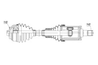 Купить Приводной вал левая перед bmw xdrive 5 gt f07 f07n 09-, фото thumb
