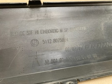 фото thumb №12, Спойлер бампера зад bmw x1 f48 рестайлінг lci накладка планка дифузор 8075864