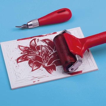 Краска графическая Essdee Premium linocut ink ЗЕЛЕНАЯ 100мл для линолеума