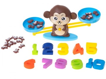 Развивающая игра обезьянка - весы
