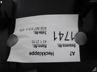 фото thumb №9, Audi a7 4g8 c7 рестайлінг 10-18 оббивка боковина кришки кришки кнопка зад