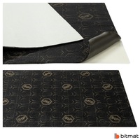 фото thumb №15, Мат шумоизоляционная бутиловая bez алюминий 3 mm 57 x 35 cm na пол w aucie