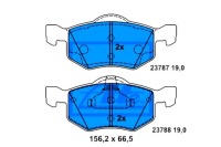фото thumb №2, Тормозные колодки тормозные ford maverick mazda tribute 2.0/2
