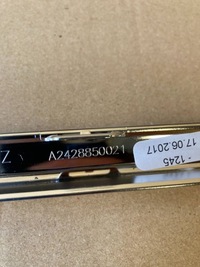 фото thumb №12, Mercedes b класс w242 планка бампера заднего оригинал.