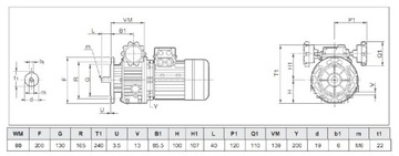 ВАРИАНТ - БЕССТУПЕННЫЙ РЕДУКТОР STM 80B5