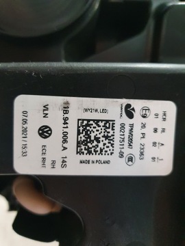 фото thumb №11, Лампа правая перед передняя vw id.4 id 4 iq led 21r