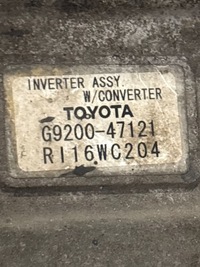 фото thumb №6, Toyota prius xw20 2006 инвертор / преобразователь напряжения