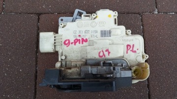 фото thumb №1, Замок двері лівий перед 9 pin-- vw passat b6 superb ii audi q7 4l 3c1837015a