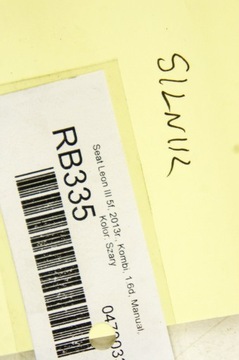 фото thumb №12, Rb335 seat leon iii 5f 1.6d 105km двигатель clha 23% vat