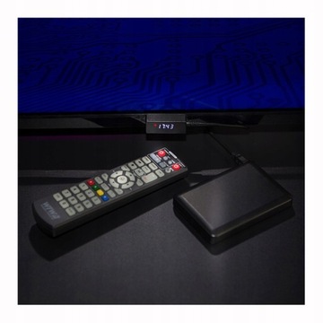 Декодер ТВ-тюнер для наземного телевидения DVB T2 H.265 HEVEC MINI LED