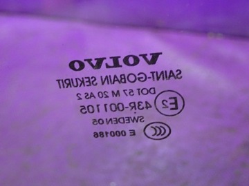 фото thumb №3, Volvo s40 ii 04-07 скло дверна праві зад права задня