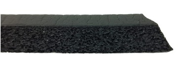 Uszczelka do drzwi pianka wygłuszająca samoprzylepna PIANKA 1x1,5cm 4m