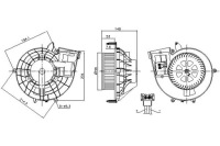 фото thumb №1, Nissens 87210 вентилятор внутрішній