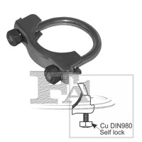 фото thumb №3, Хомут трубы wyd. ford ka m10 41,5 mm cu