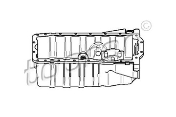 фото thumb №2, Topran піддон масляна volkswagen 1,8b 99-10 bez ot