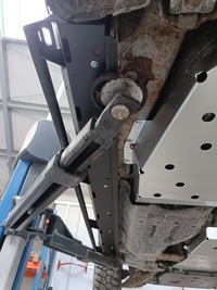 фото thumb №10, Пороги боковой пороги стальной offroad hamer suzuki jimny jb74 2018-