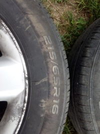 фото thumb №7, Toyota rav4 ii 00-05 диски алюмінієві шини комплект
