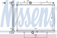 фото thumb №10, Радиатор citroen c5 10/00 2.0 i 16v m +/2004/09 szt