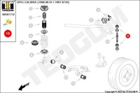 фото thumb №11, Резиновый элемент стабилизатора. isuzu amigo 1989-02-01 - 2000-12-31