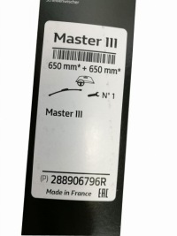 фото thumb №2, Щітки двірник renault master iii 288906796r оригінал