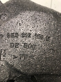 фото thumb №6, Пінополістирол вкладка багажника audi a4 b6 cabrio 8e5012109b