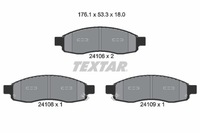 фото thumb №2, Textar 2410601 набор тормозных колодок тормозных, тормоза дисковые