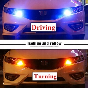 2в1 СВЕТОДИОДНЫЕ ДНЕВНЫЕ ПОВОРОТНИКИ ДНЕВНЫЕ ДНЯ DRL PY21W