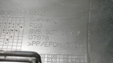 фото thumb №9, Диффузор накладка бампера audi a3 sedan 8v5807521