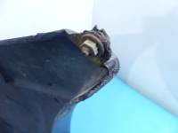 Бампер перед opel corsa b 97-99 granatowy z282 Оригинал, фото thumb