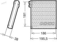 фото thumb №14, Denso dev09103 випарник