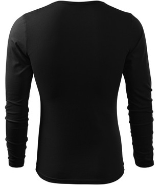 MALFINI FIT-T LS 119 DOPASOWANA koszulka męska z długim rękawem SLIM XXL