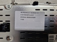 фото thumb №7, Renault scenic 4 iv дисплей мультимедийной системы (экран, монитор) монитор 280902508r