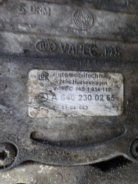 фото thumb №9, Двигун mercedes a 180 cdi 2.0 cdi 107km 2004r w169 a6402300265