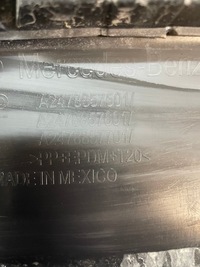 фото thumb №9, Бампер зад задний mercedes glb w247 x247 обычный. nr.70