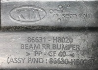 фото thumb №10, Kia rio iv 17- балка бампера задняя заднего pas задняя усилитель oryginale