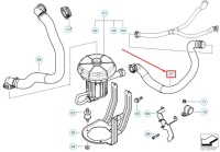 фото thumb №8, Bmw 7 e65 шланг давлений системы гидроусилитель руль 11727556959 7556959