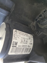 фото thumb №7, Opel zafira c фара лампа правый перед правая обычная europa оригинал